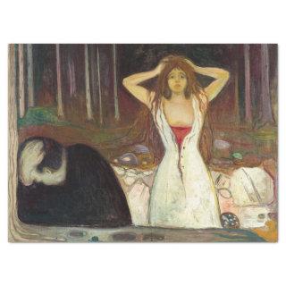 Edvard Munch - Ashes Tissue Paper