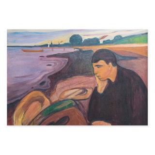 Edvard Munch - Melancholy 1894  Sheets