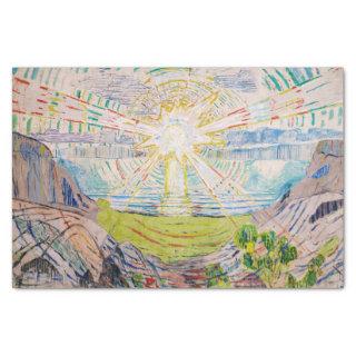 Edvard Munch - The Sun 1910 Tissue Paper