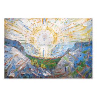 Edvard Munch - The Sun 1912  Sheets