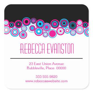 Effervescence Personal Contact Sticker