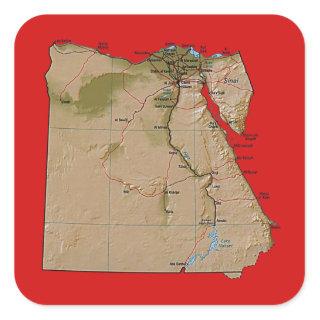 Egypt Map Sticker