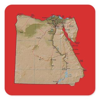 Egypt Map Sticker