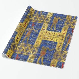 Egyptian  Gold  symbols on Lapis Lazuli