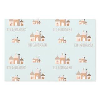 Eid Mubarak Modern  Set of 3