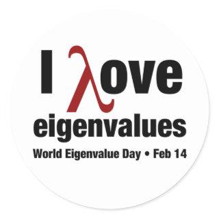 Eigenvalue Day Sticker