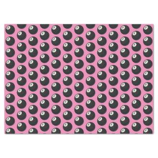 Eight Ball Y2K Snooker 90s Pink Tissue Paper