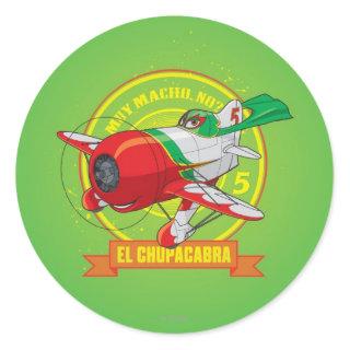 El Chupacabra - Muy Macho. No? Classic Round Sticker