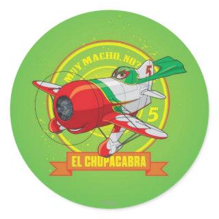 El Chupacabra - Muy Macho. No? Classic Round Sticker