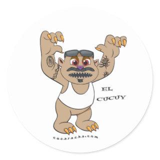 El Cucuy Classic Round Sticker