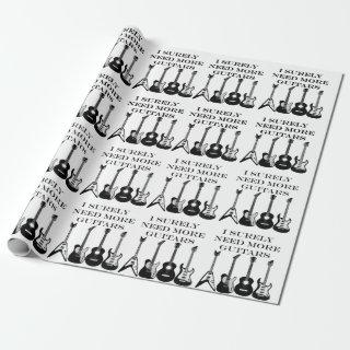 Electric and Acoustic Guitars Music Note