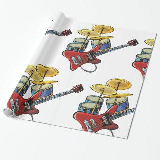 Electric Guitar And Drums