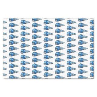 Electric train cartoon illustration tissue paper