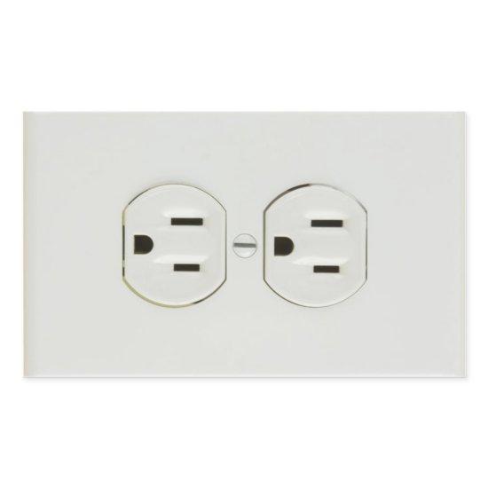 Electrical Outlet Rectangular Stickers