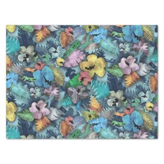 Electrician Tools Tropical Island Hawaiian Tissue Paper