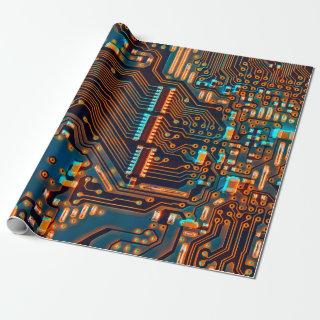 Electronic circuit board close up. background,boar