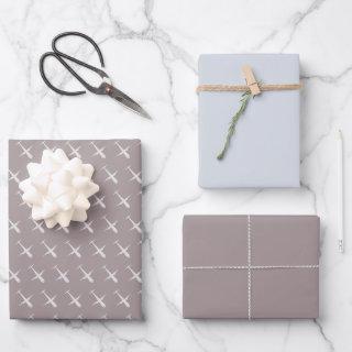 Elegant Airplanes on Dusty Grey Kids Birthday    Sheets
