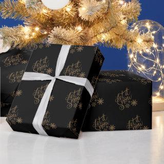 Elegant Black And Gold Christmas