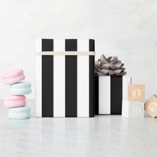 Elegant Black and White Stripe