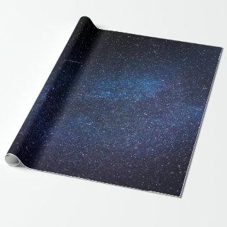 Elegant Blue Milkyway Galaxy Texture