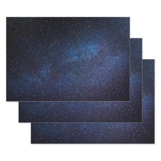 Elegant Blue Milkyway Galaxy Texture  Sheets