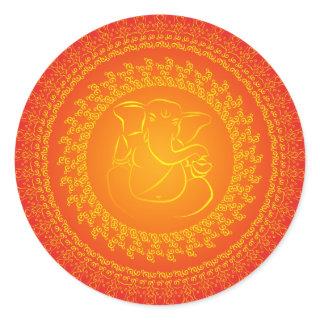 Elegant Classy Ganesh/ Indian God Sticker