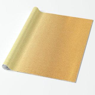 Elegant Faux Gold Glitter Modern Golden Glossy