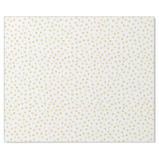 Elegant Gold Foil Confetti Dots