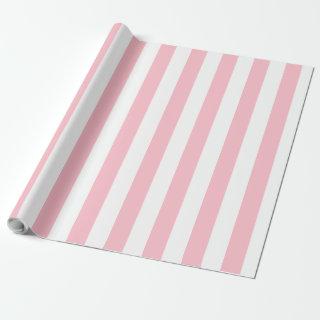 Elegant Light PInk White Striped Pattern