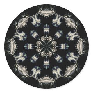 Elegant Mandala Classic Round Sticker