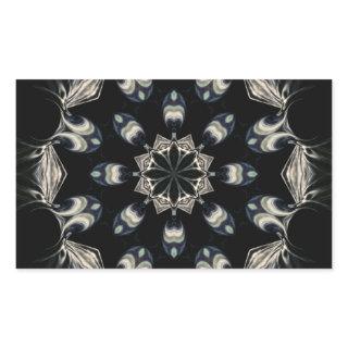 Elegant Mandala Rectangular Sticker