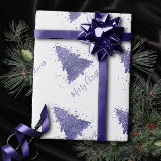 Elegant Merry Christmas | Charming Purple Tree