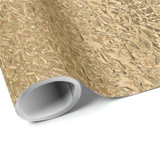 Elegant Metallic Gold Textured Look