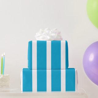 Elegant, Modern Baby Blue & White Stripes Pattern