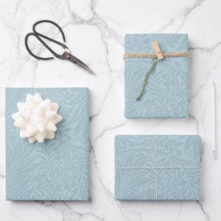 Elegant Modern Blue Floral Pattern  Sheets