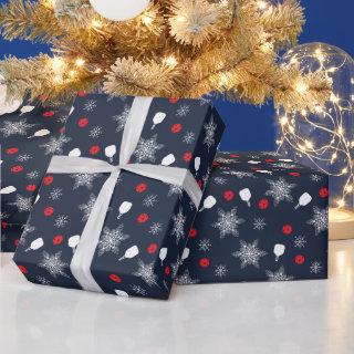 Elegant navy blue 💙 pickleball Christmas