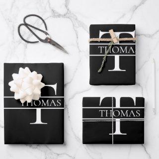 Elegant Personalized Monogrammed Custom Name   Sheets