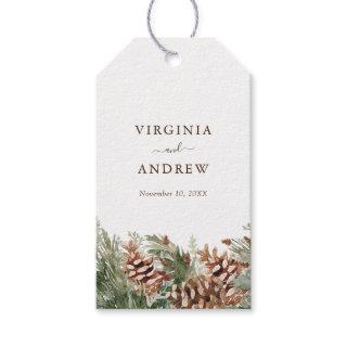 Elegant Pine Gift Tags
