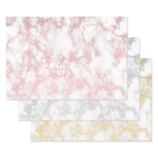 Elegant pretty glitter marble  sheets