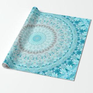 Elegant Sky Blue Mandala