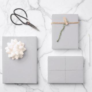Elegant soft gray Minimalist and chic   Sheets