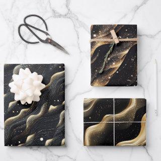 Elegant sparkling fantasy sand dune textures  sheets