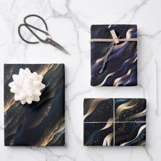 Elegant sparkling fantasy sand dune textures  sheets