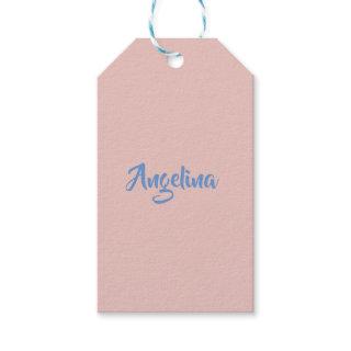 Elegant Stylish Trendy Unique Handwriting Script Gift Tags