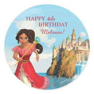 Elena of Avalor | Birthday Classic Round Sticker