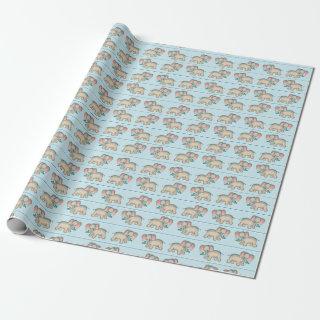 Elephant and The Bluebird illustration