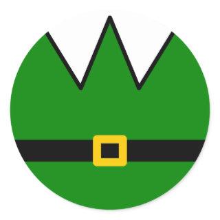 elf classic round sticker