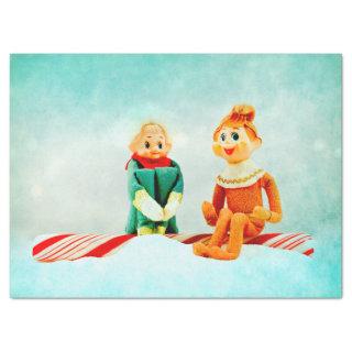 Elf First Date Tissue Paper