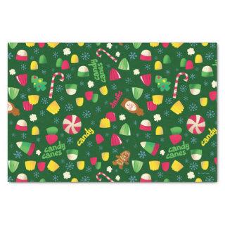 Elf the Movie Candy Pattern Tissue Paper