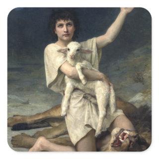 Elizabeth Jane Gardner David the Shepherd Square Sticker